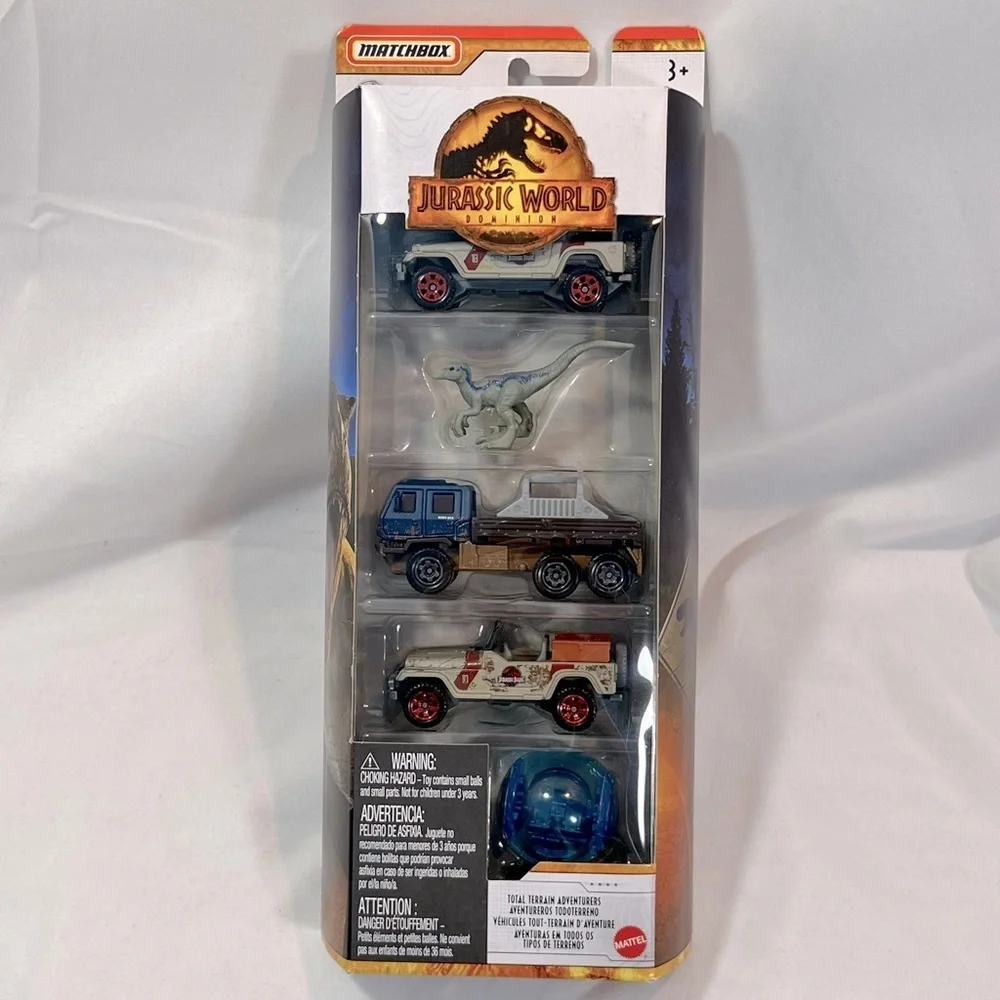 NIP Matchbox Jurassic World Dominion Set
